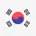Bandera de Corea del Sur